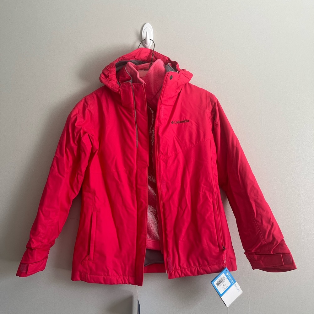 Columbia bugaboo interchange jacket girls M